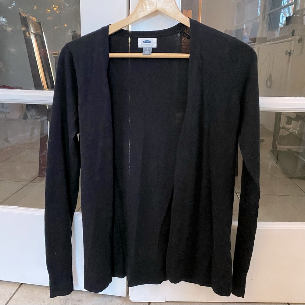 Old Navy Women’s Black Pull on Casual Cardigan Size Small Tall